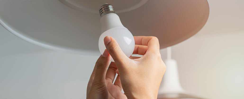 Colocar uma lâmpada